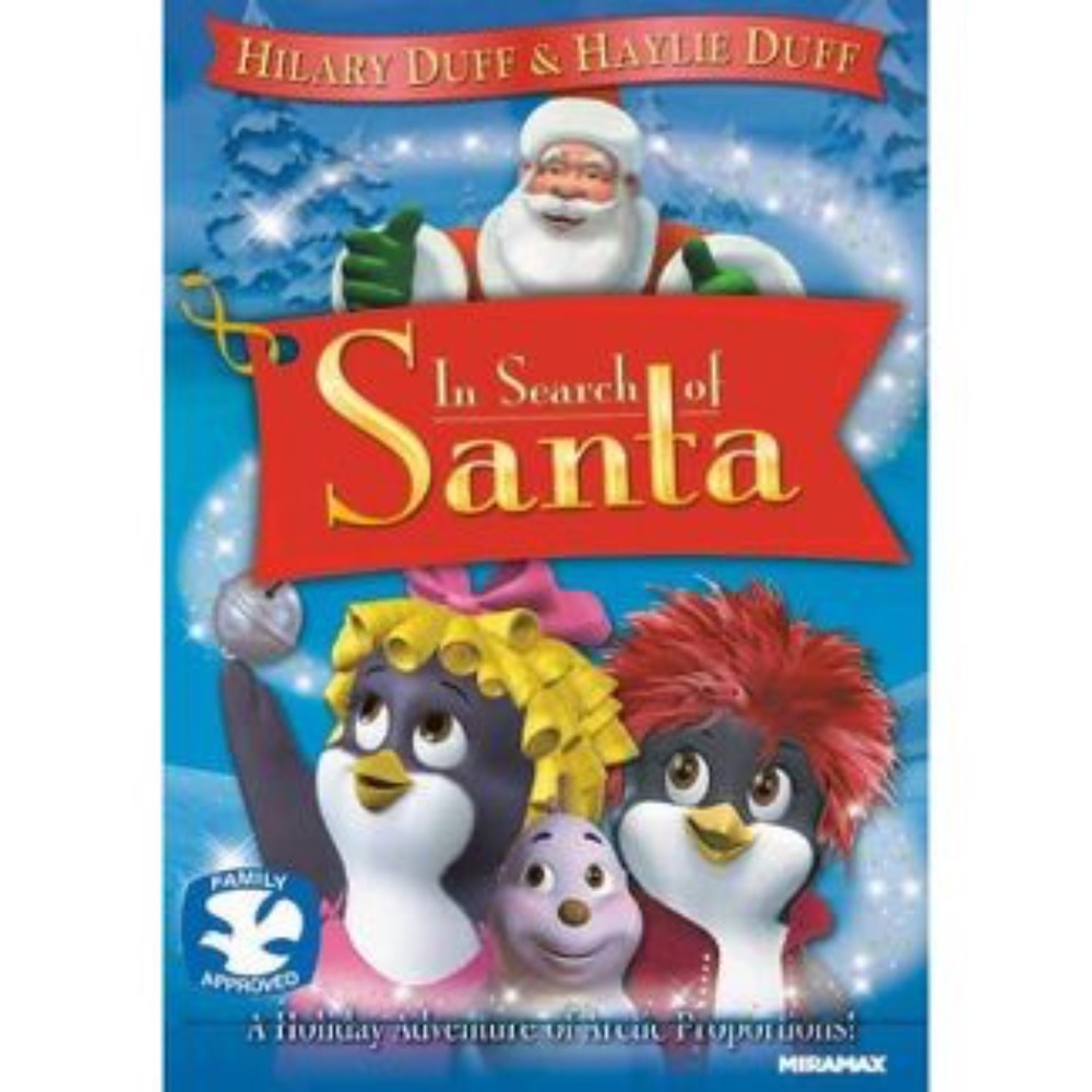 IN SEARCH OF SANTA Holiday Movie Starring Hilary Duff and Haylie Duff DVD NWOT